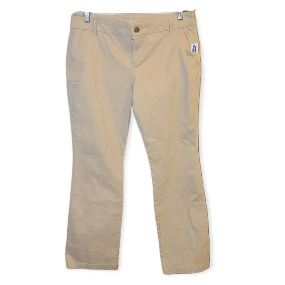 Old Navy Tan Bootcut Khaki Pants, New With Tag, Size 12 Petite